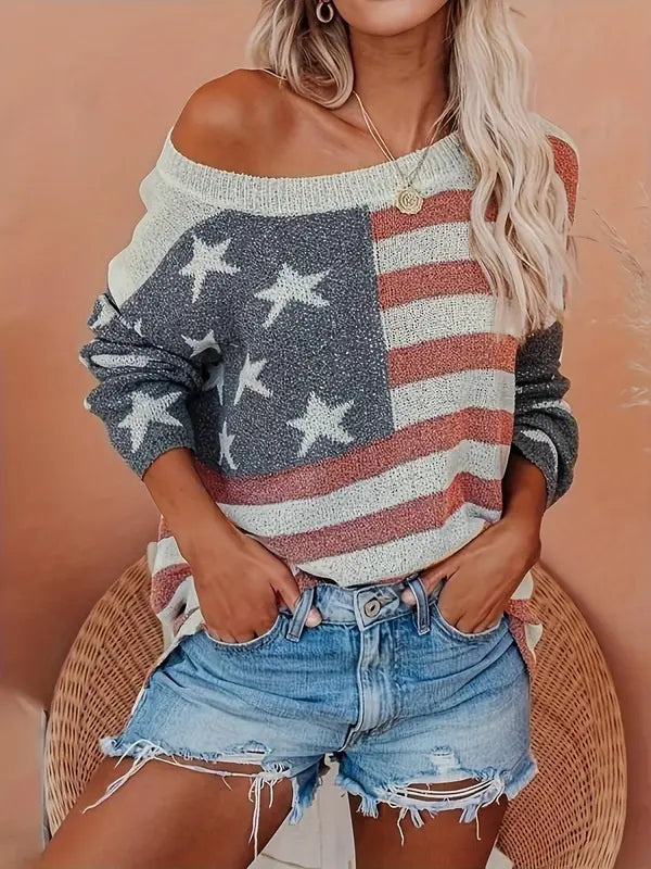 AZRIYANA – STYLISH COMFY SUMMER SWEATSHIRT
