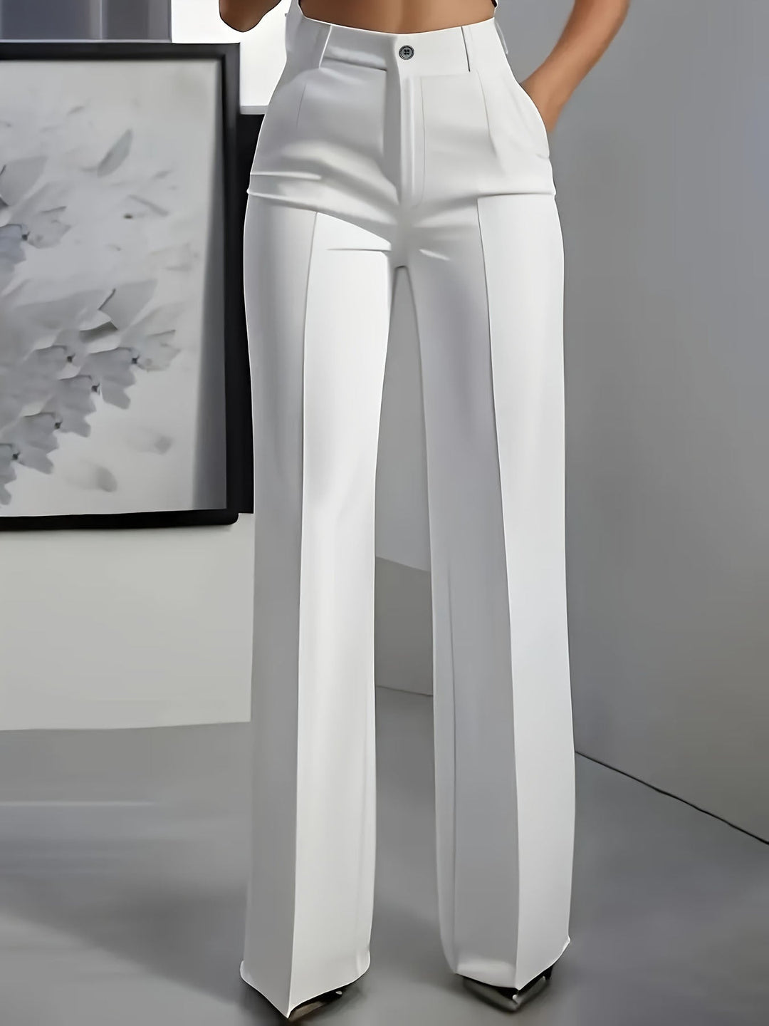 SOPHIA – ELEGANT TAILORED WIDE-LEG PANTS