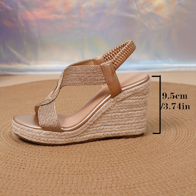 Noelle | Open-Toe Knit Heels
