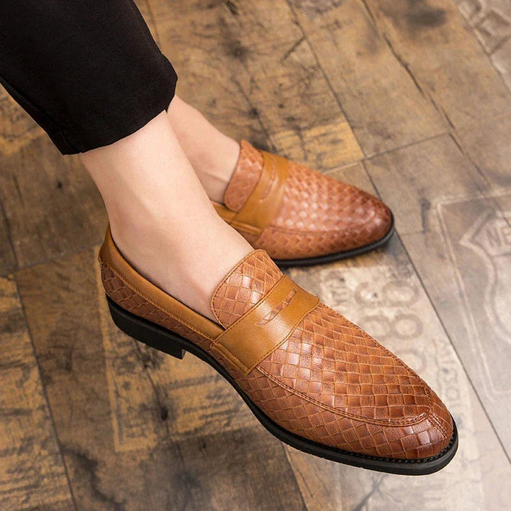 Verona Braided Leather Loafer