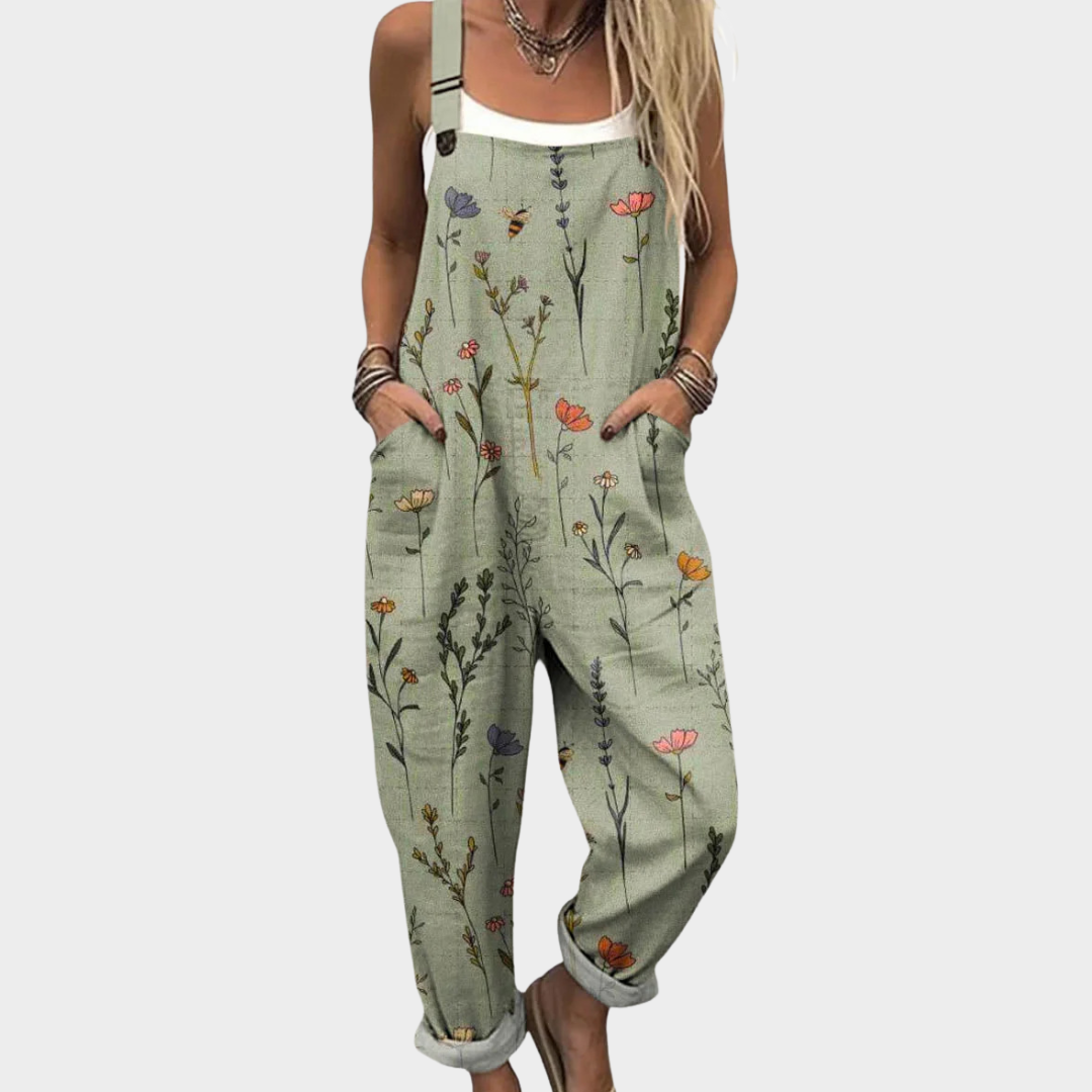 Marlowe - Comfortable Printed Overalls