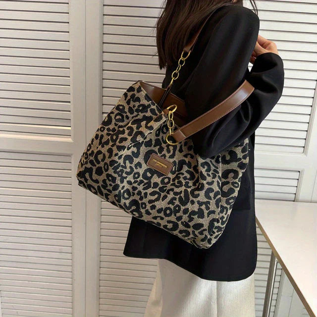 Women’s Handbag with Animal Print