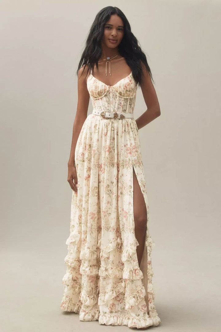 SERILDA – ELEGANT FLORAL SUMMER DRESS