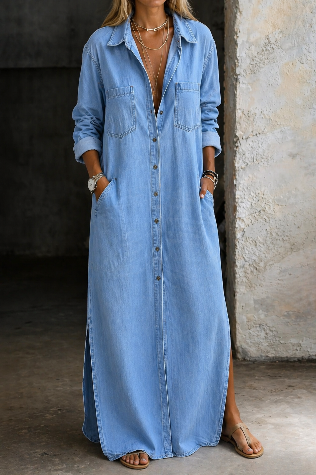 Ella | Button Down Dress