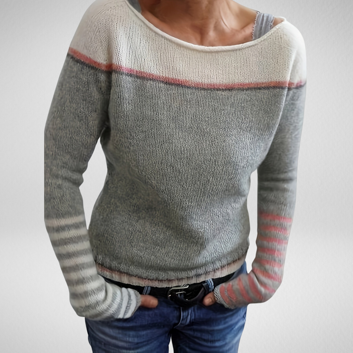Elodie - Soft Striped Sweater