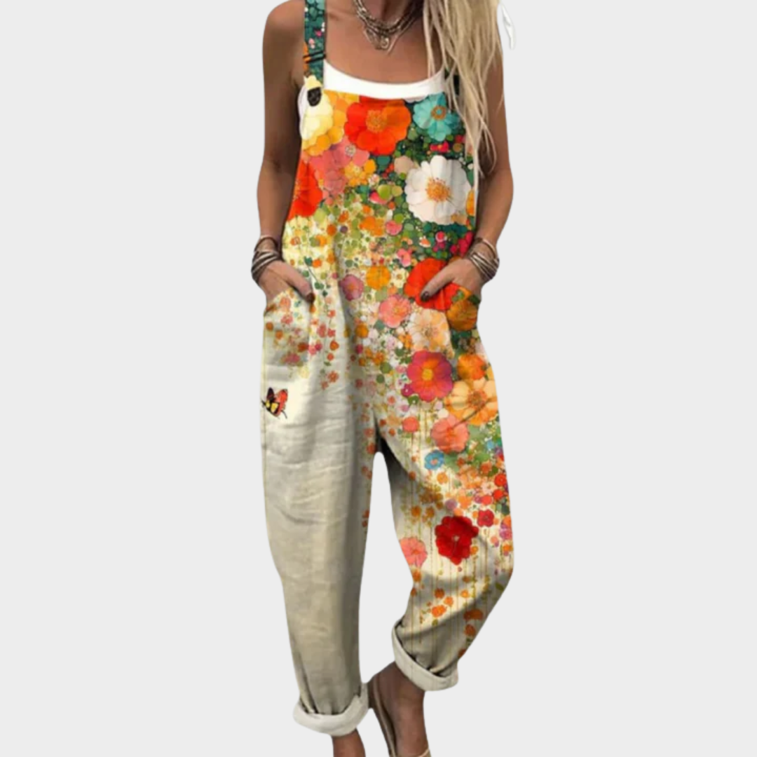 Adair - Comfortable Printed Overalls