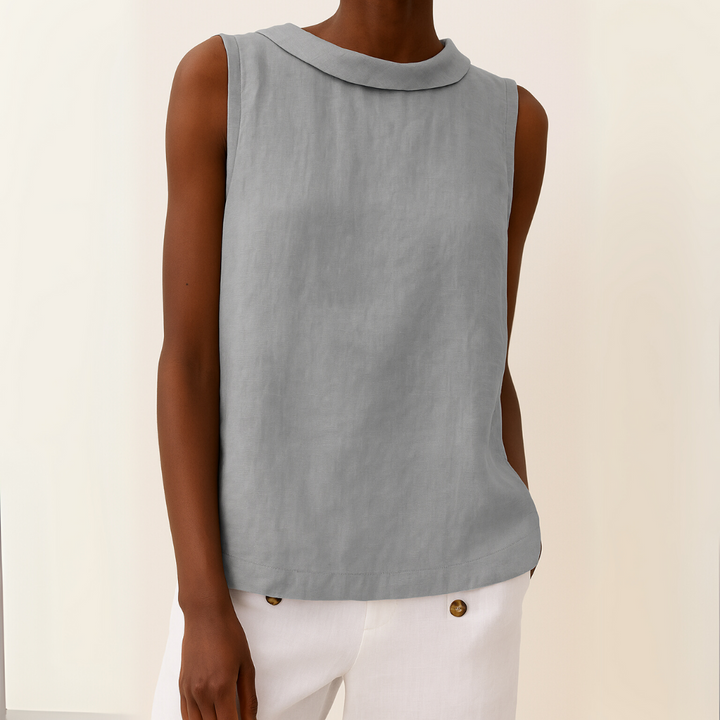 SERENELLE – SLEEVELESS ELEGANT TOP