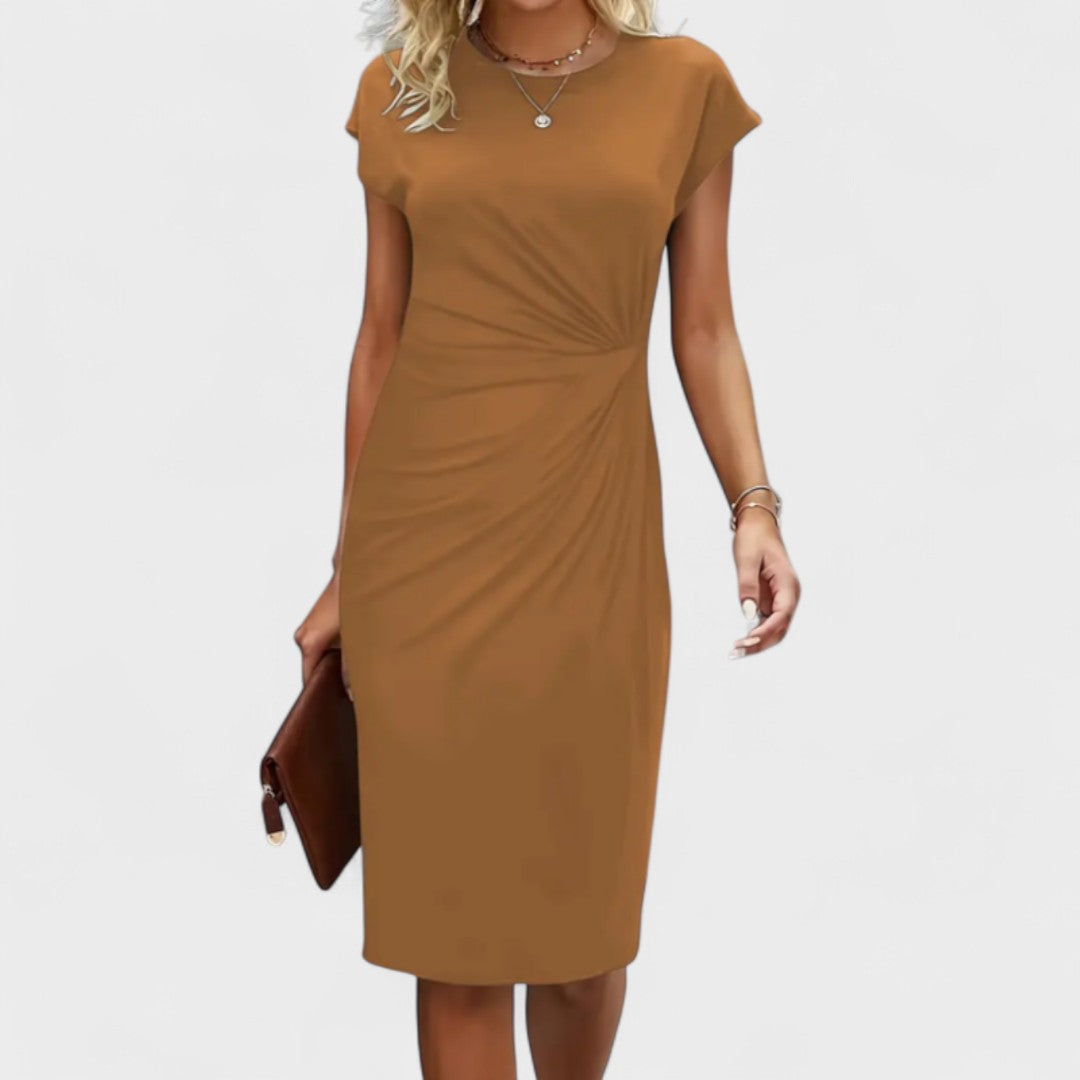 ELLOWEN – SHORT SLEEVE FORMAL DRESS FOR WOMEN