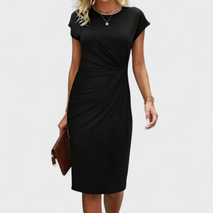 ELLOWEN – SHORT SLEEVE FORMAL DRESS FOR WOMEN