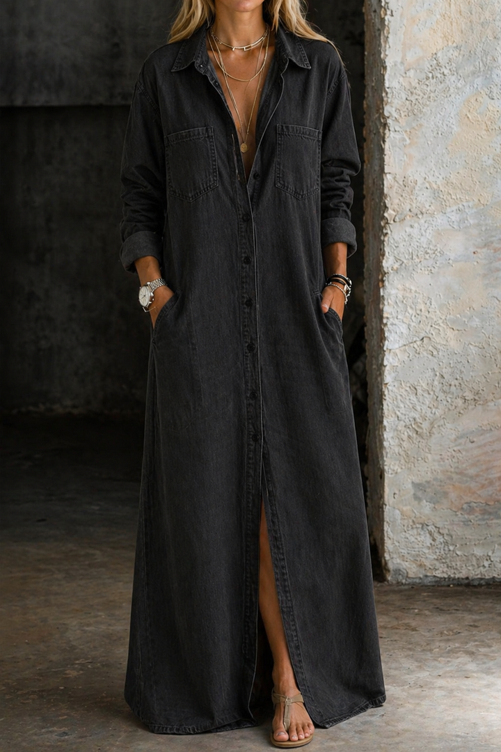 Ella | Button Down Dress