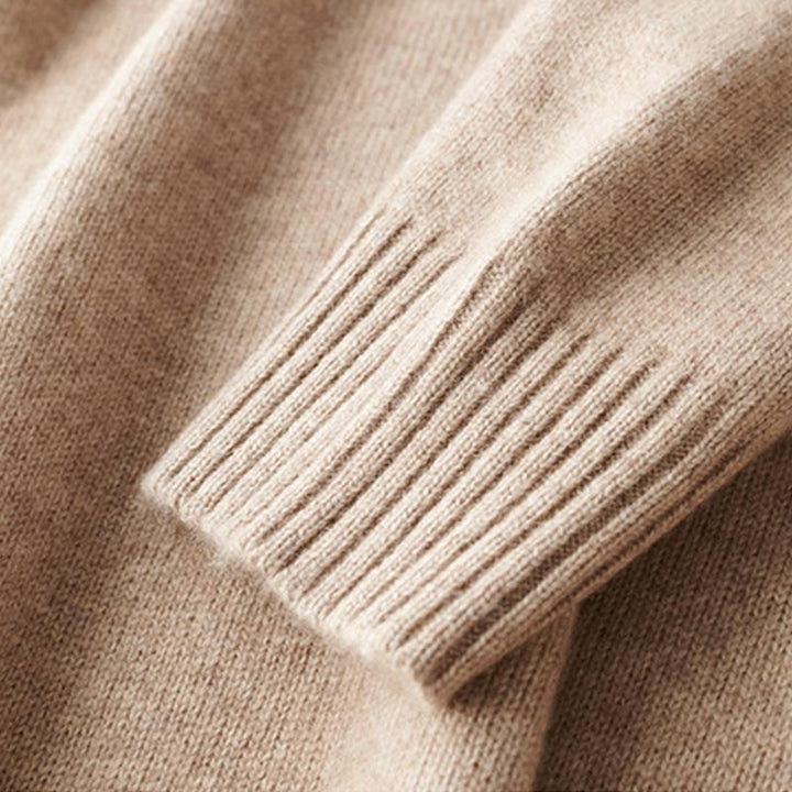Effortless Comfort Zip Sweater