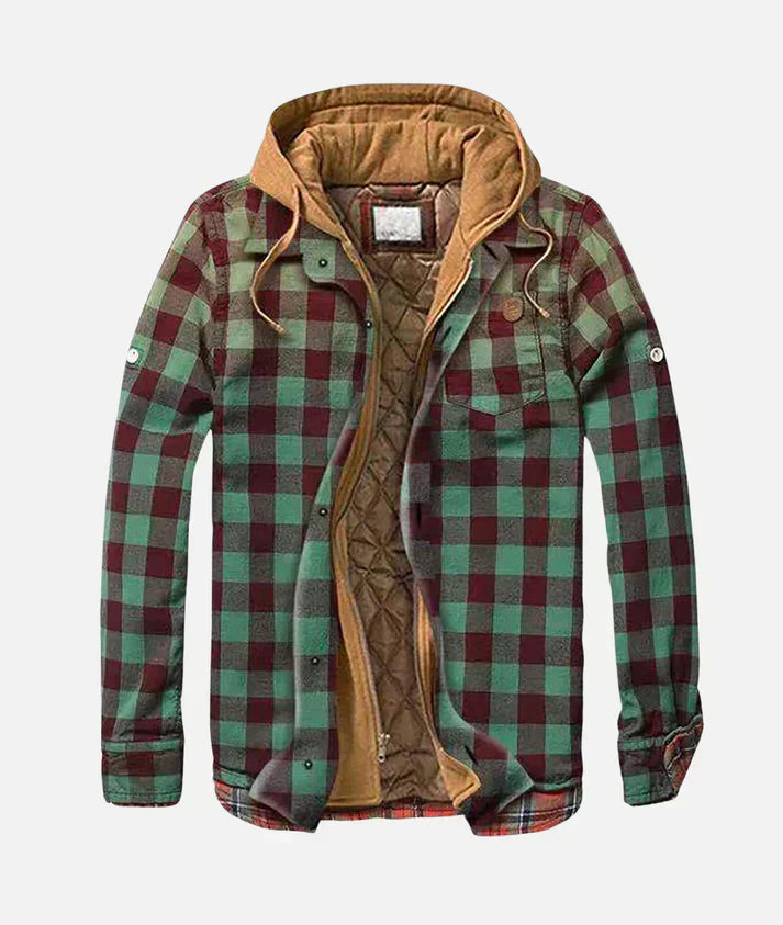 MIRELITH – PLAID PATCHWORK JACKET