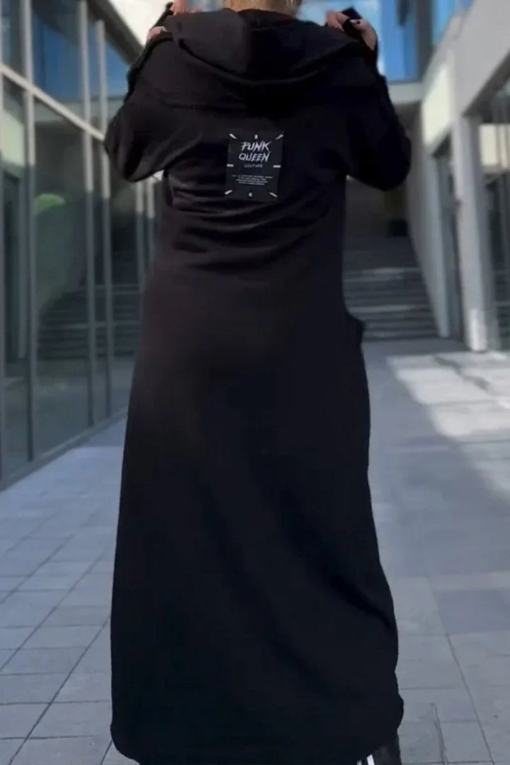 ARISELITH – LONG ZIP-UP HOODIE