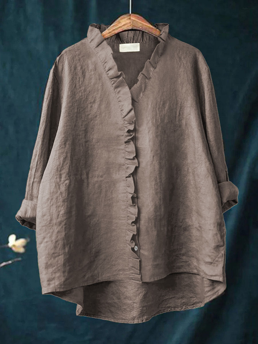 HAVEN – PREMIUM RUFFLE SHIRT