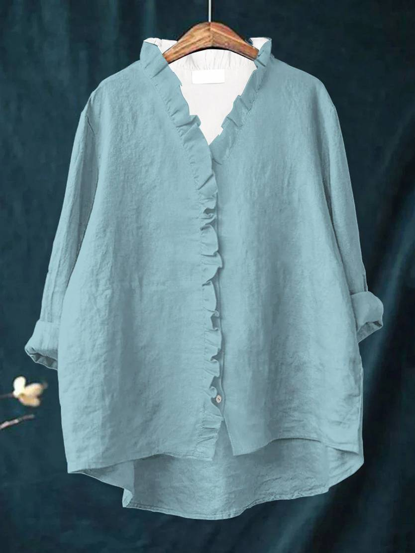 HAVEN – PREMIUM RUFFLE SHIRT