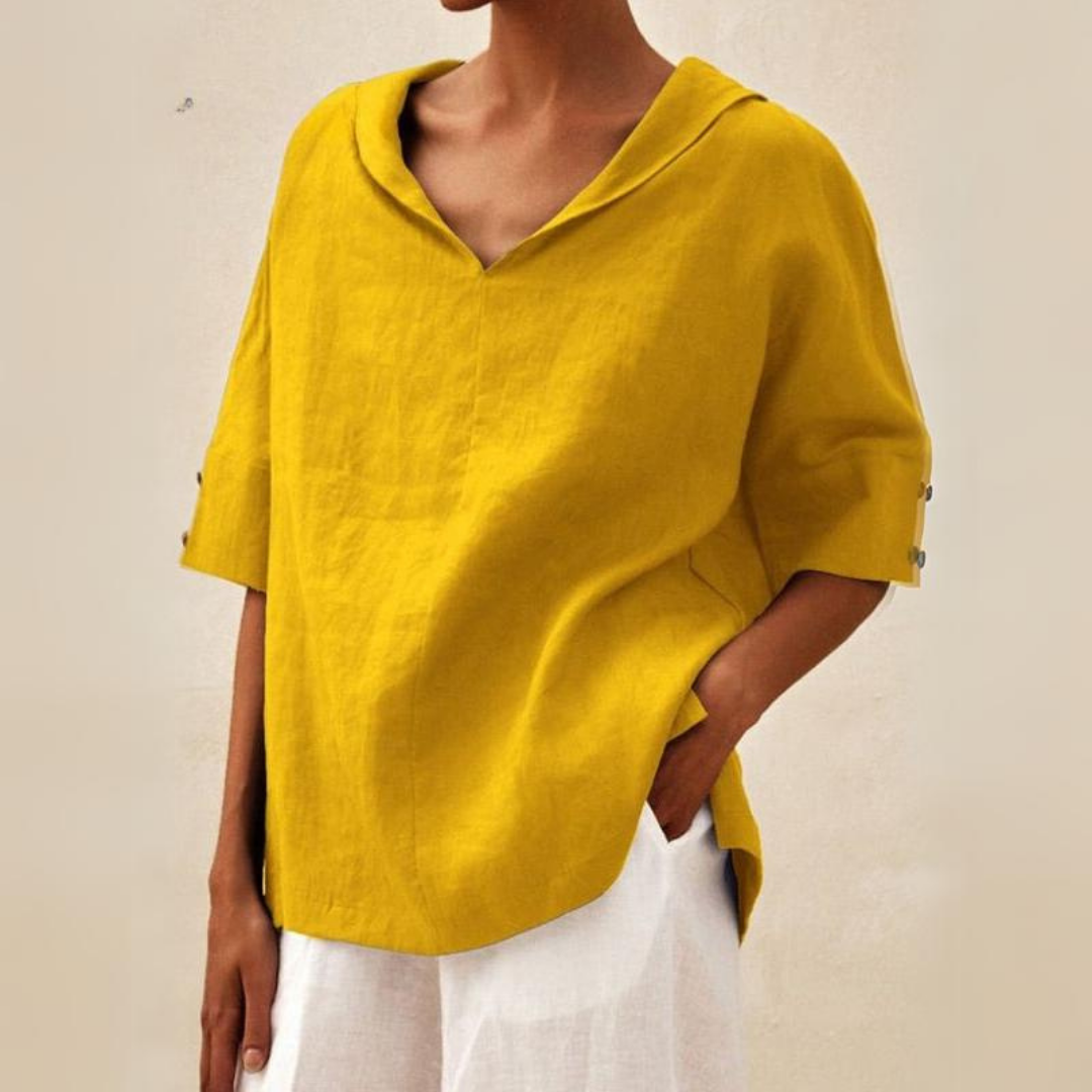 Liora - Casual Loose-Fit Blouse