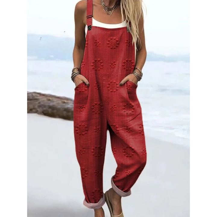 Daphne - Comfortable Printed Overalls