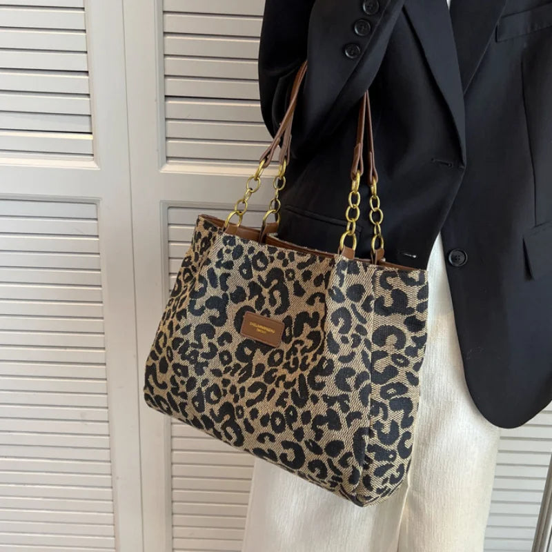 Women’s Handbag with Animal Print