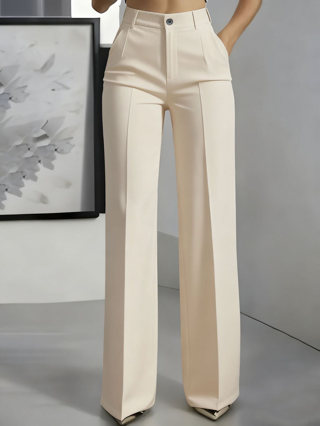 SOPHIA – ELEGANT TAILORED WIDE-LEG PANTS