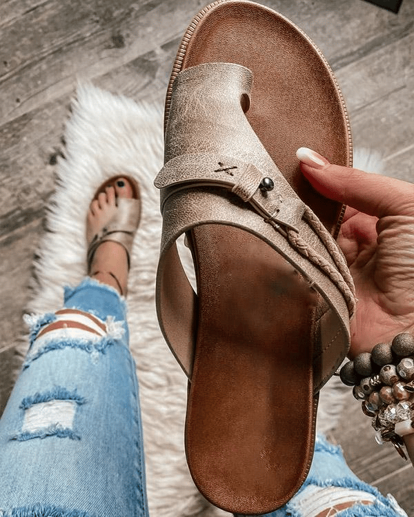 Orthopedic Sandals Leather