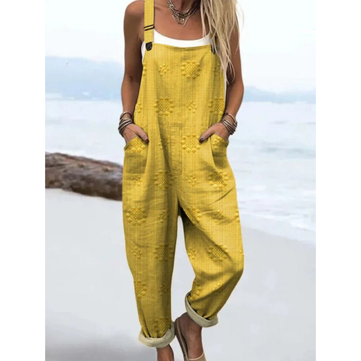 Daphne - Comfortable Printed Overalls