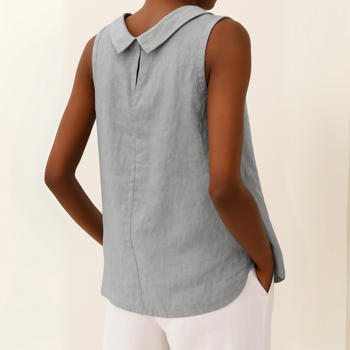 SERENELLE – SLEEVELESS ELEGANT TOP