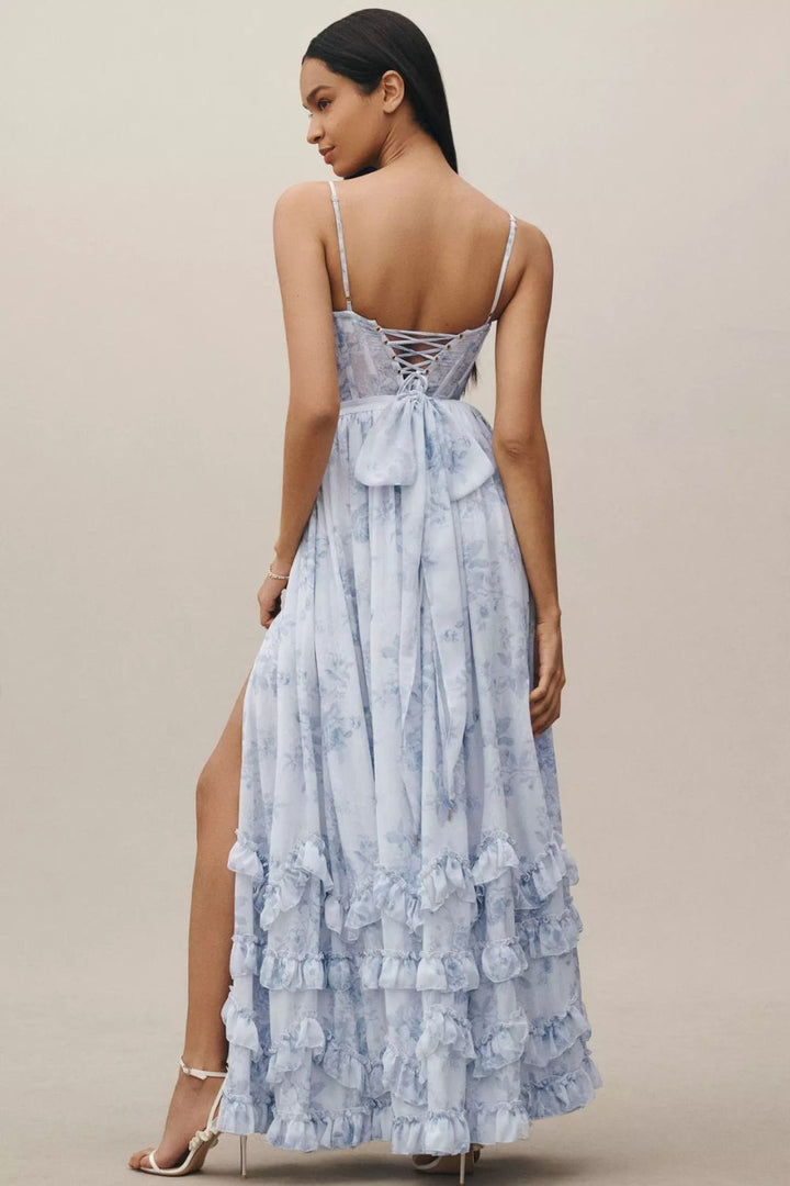 SERILDA – ELEGANT FLORAL SUMMER DRESS