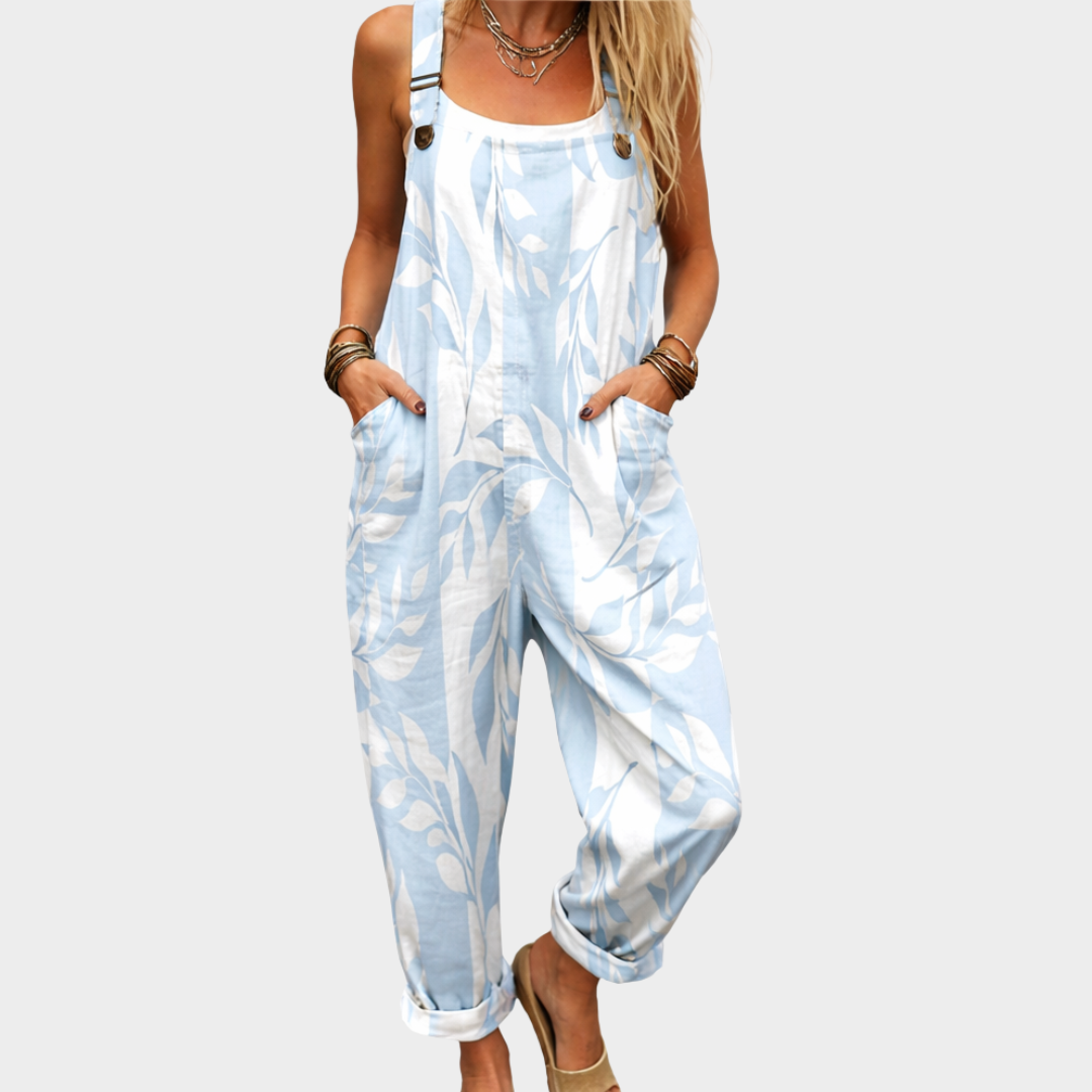 Darby - Comfortable Printed Overalls