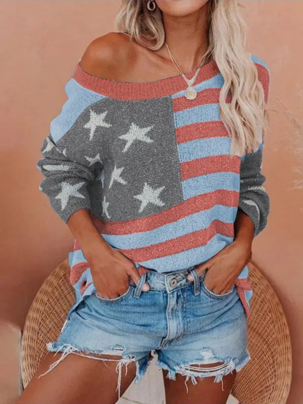 AZRIYANA – STYLISH COMFY SUMMER SWEATSHIRT