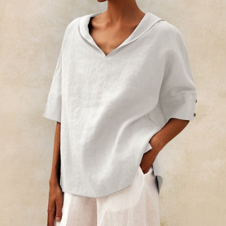 Liora - Casual Loose-Fit Blouse