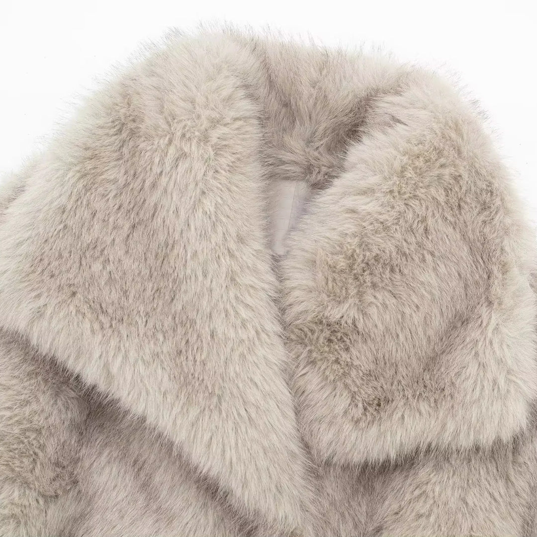 Bruna - Faux Fur Coat