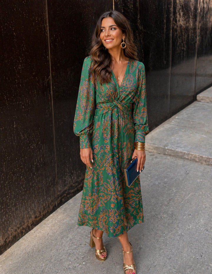 Stylized Fashion | Floral print Dress