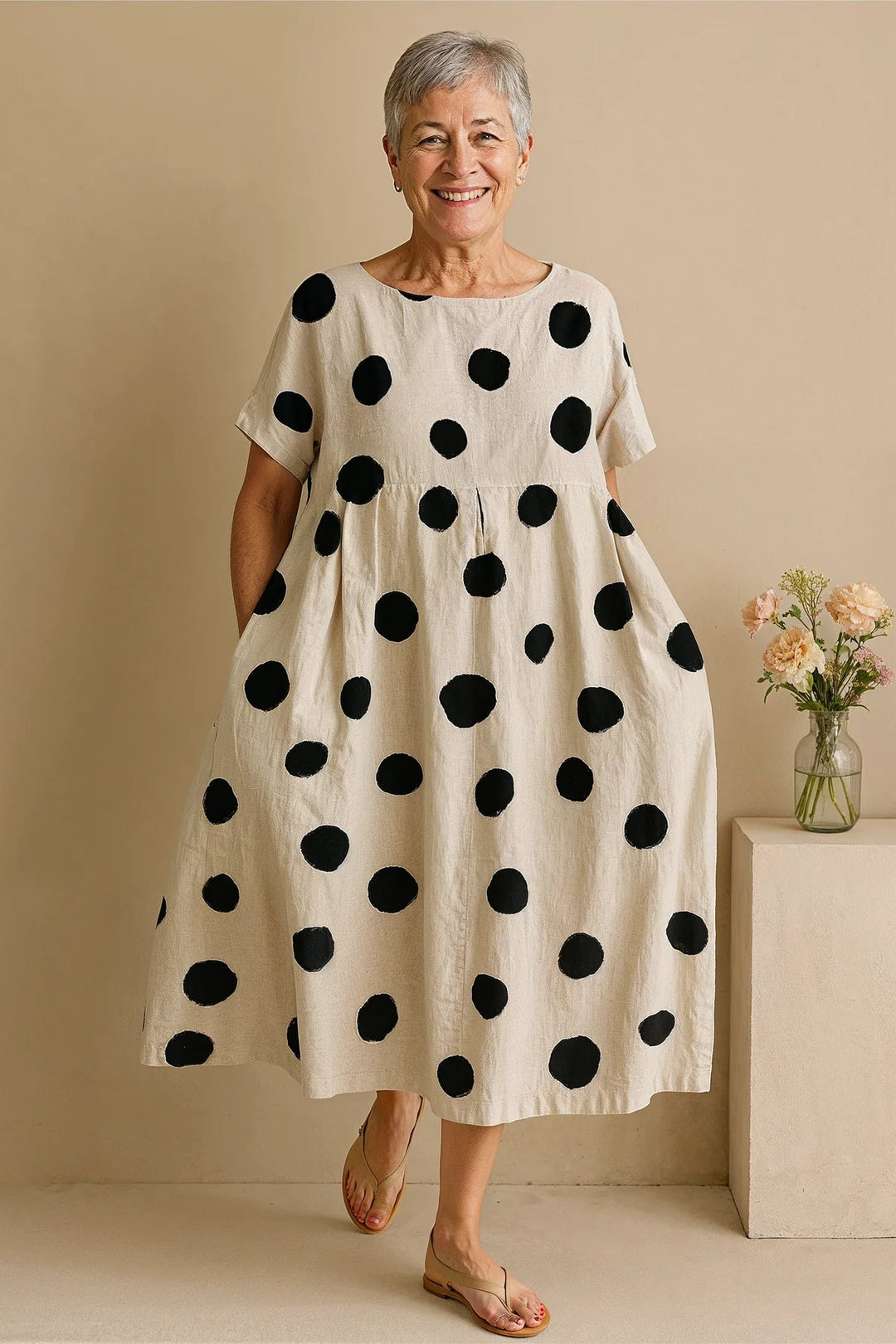 Verena - Elegant Women'S Dress With Print