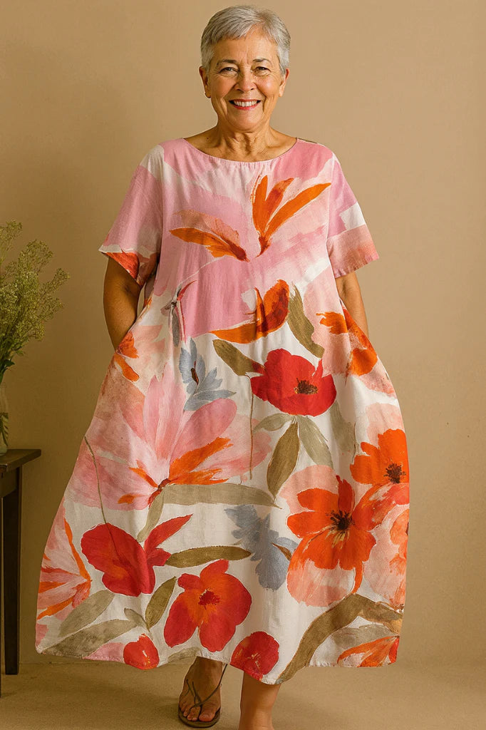 Verena - Elegant Women'S Dress With Print