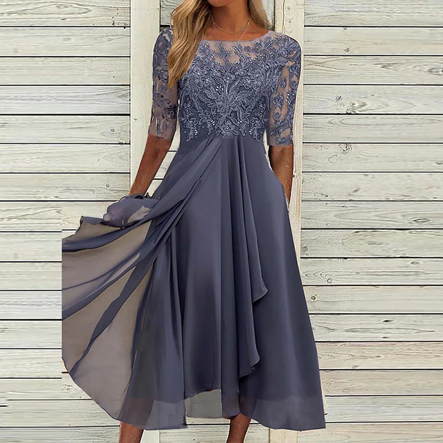 THAVINDRA – TIMELESS LACE DRESS