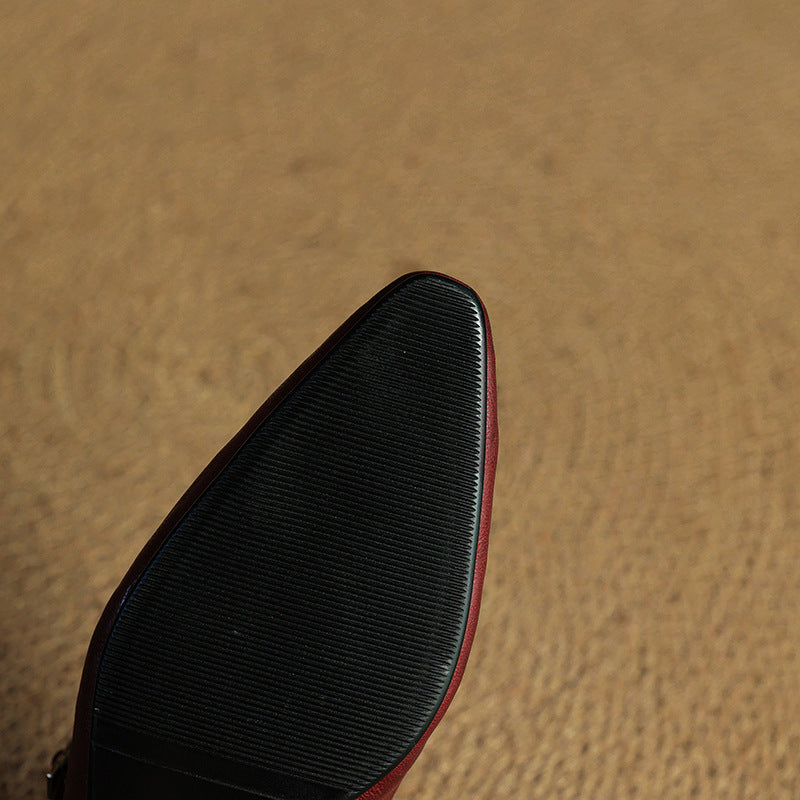 Mules + Genuine Leather