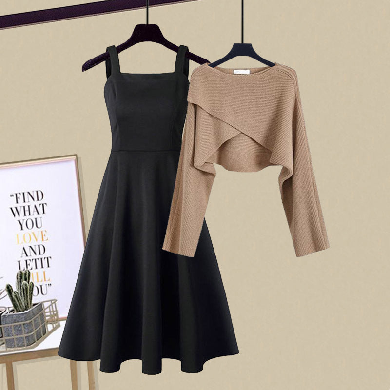 ELANTHA – ELEGANT KNITTED DRESS SET