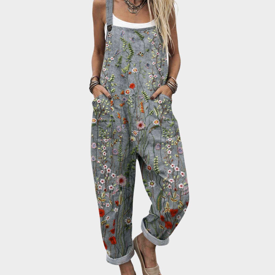 Sutton - Comfortable Printed Overalls