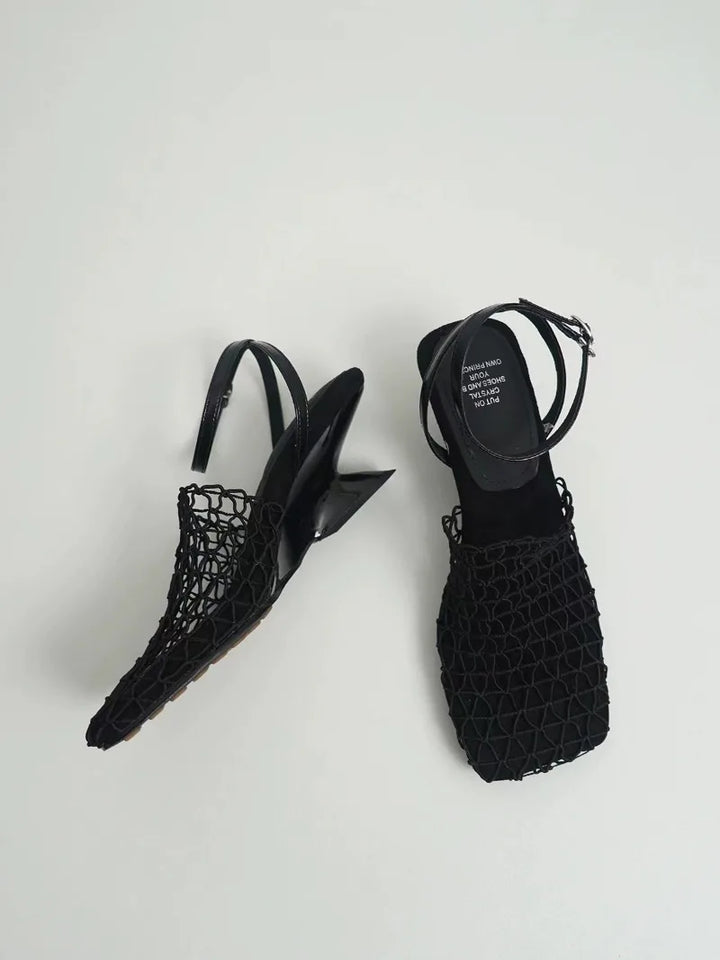 Heels, Mesh Weave