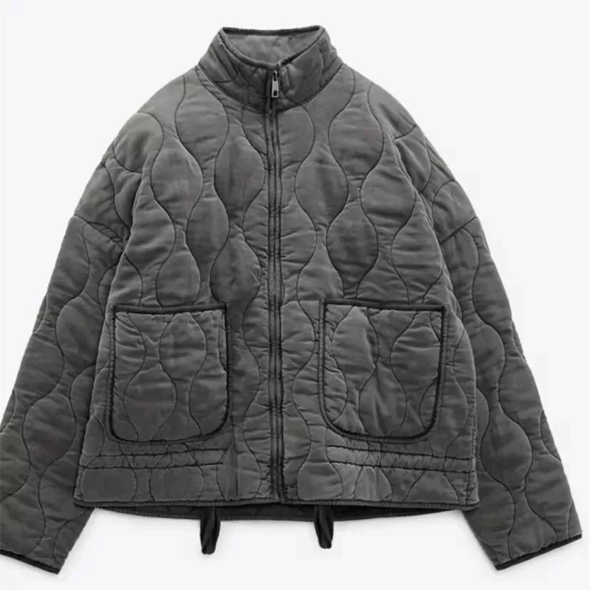 ISOLDE – VINTAGE COTTON QUILTED JACKET