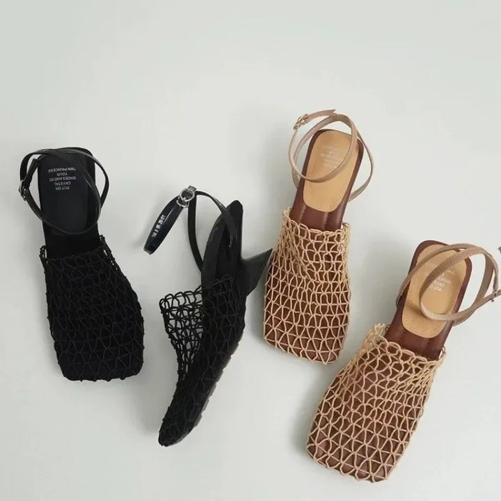 Heels, Mesh Weave