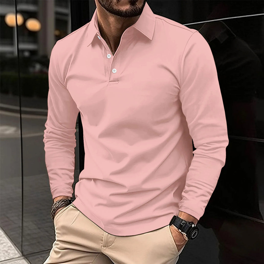 KNOX – RELAXED LONG-SLEEVE POLO