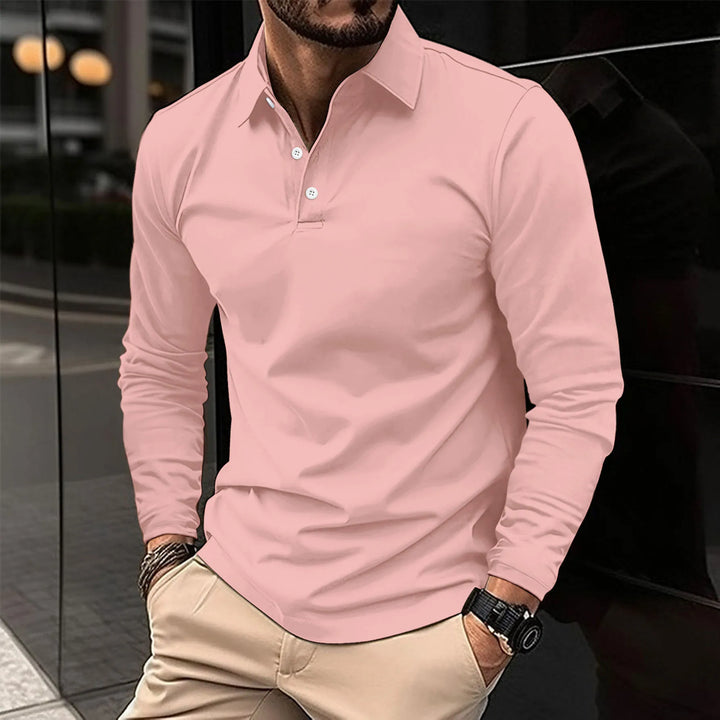 KNOX – RELAXED LONG-SLEEVE POLO
