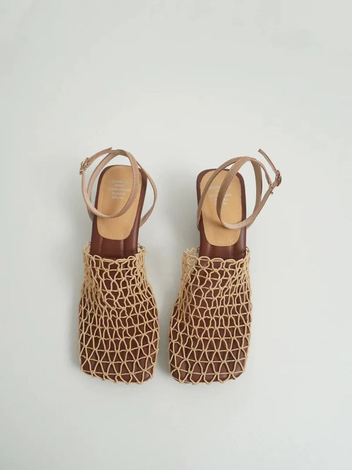 Heels, Mesh Weave