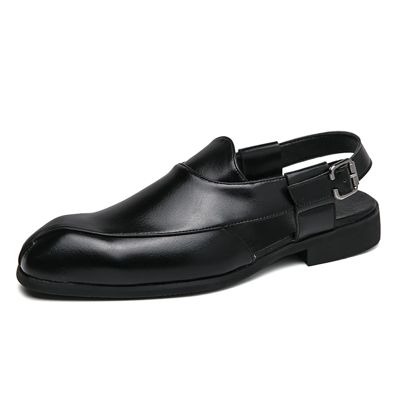 Cambridge Leather Cutout Loafers