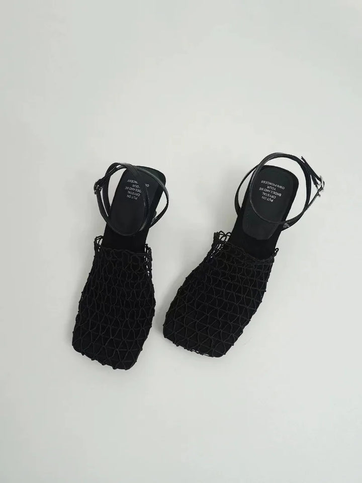 Heels, Mesh Weave
