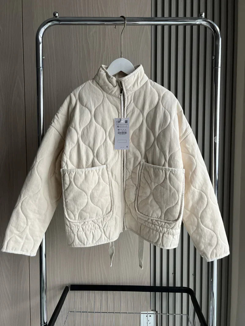 ISOLDE – VINTAGE COTTON QUILTED JACKET