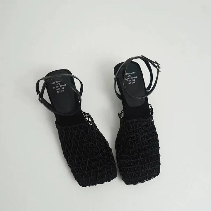 Heels, Mesh Weave