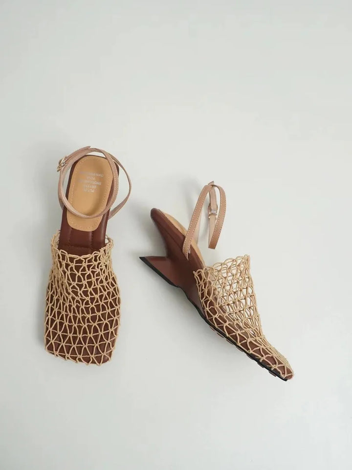 Heels, Mesh Weave