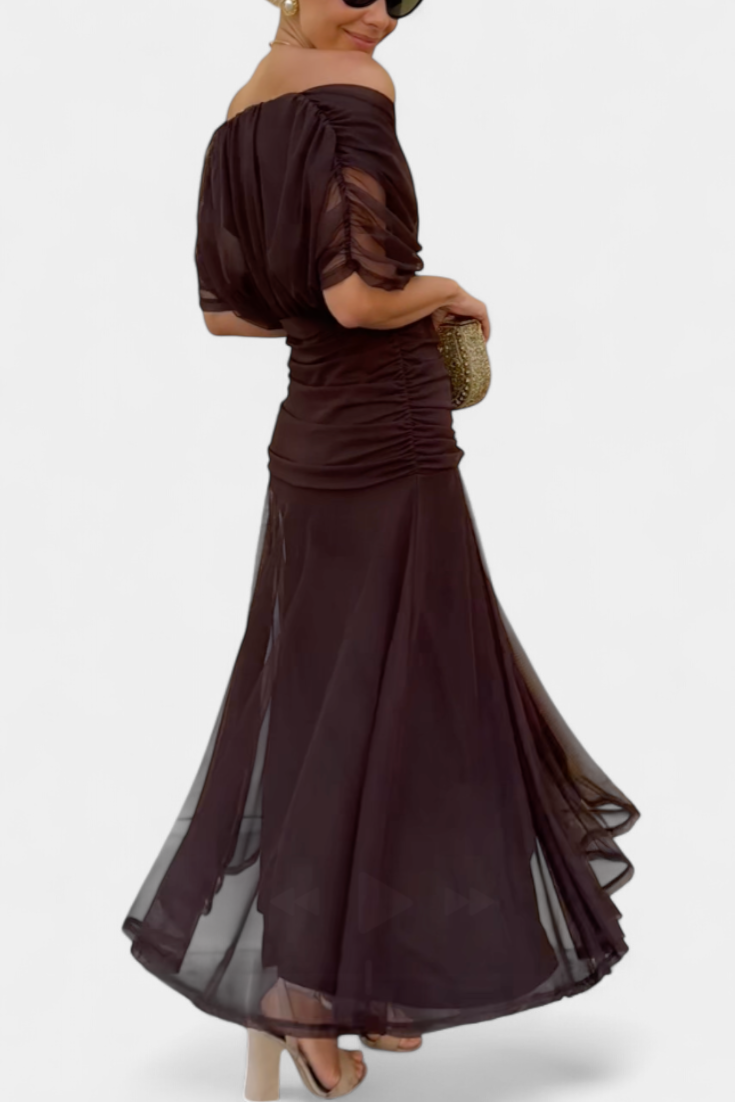 ORELITHYNE – ROMANTIC LONG FLORAL DRESS